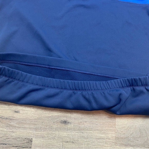 Nike Golf 1/4 Zip Pullover fleece Sweatshirt Blue Therma Fit Large - Picture 5 of 7
